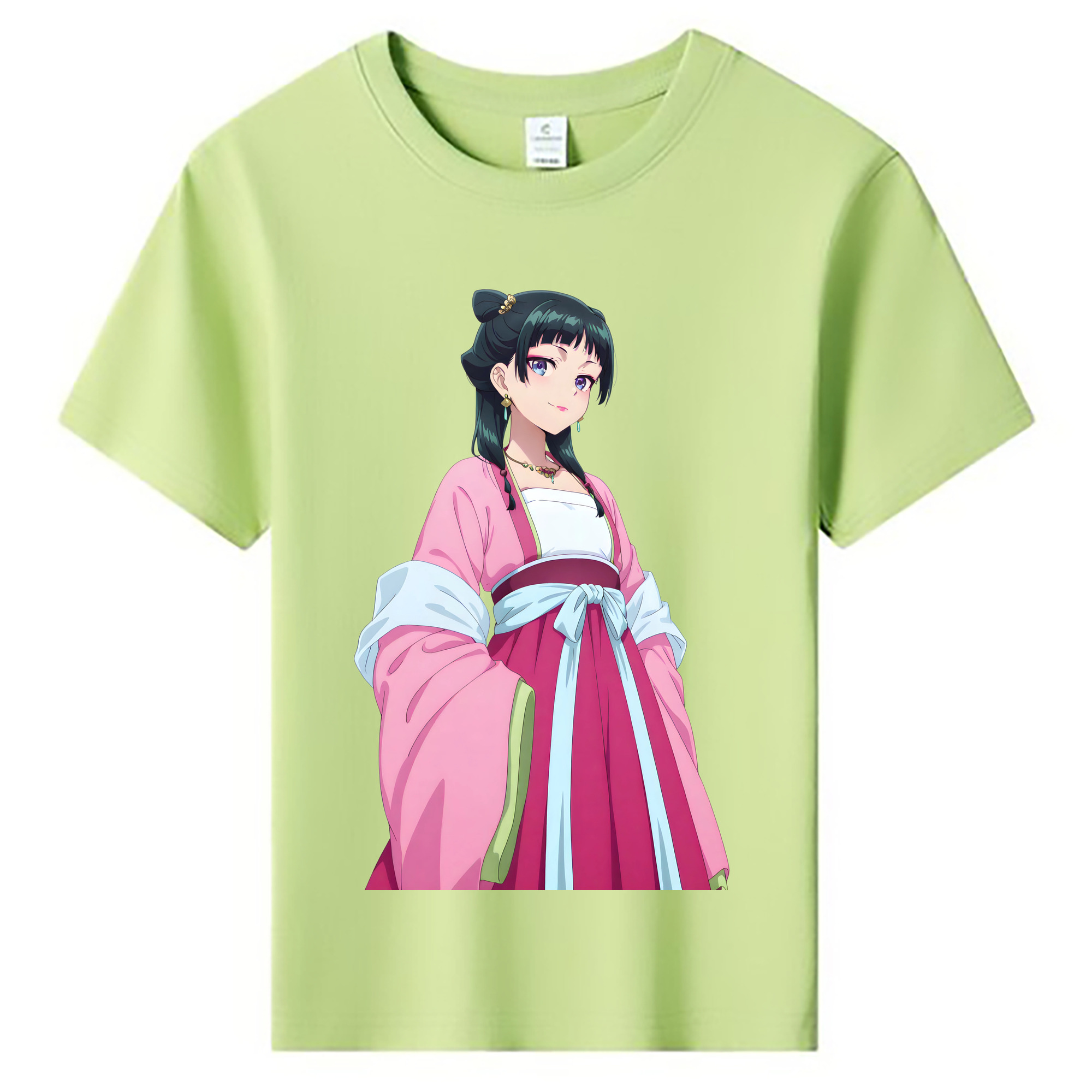 （画像用） 薬屋のひとりごと The Apothecary Diaries 綿100％キッズTシャツ（フロントプリント）